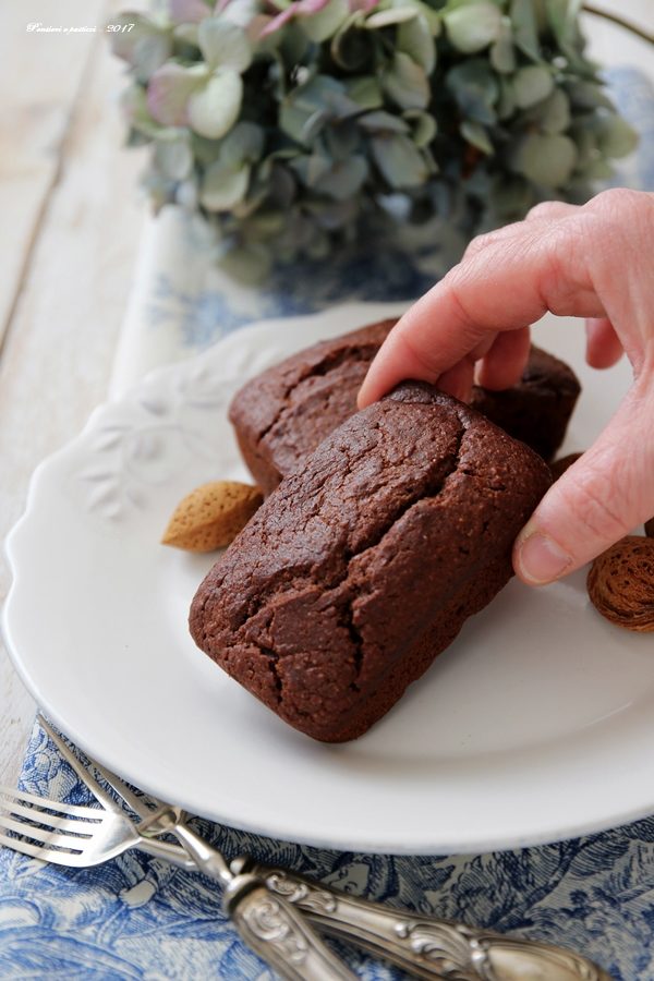 Merendine -Muffin al cioccolato con farina di riso - I pasticci di