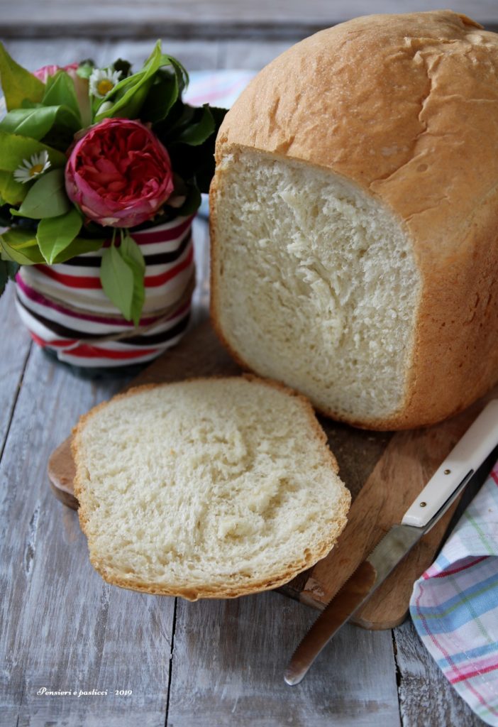Pan brioche al miele con macchina del pane - Pensieri e pasticci