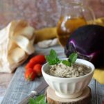 Patè di melanzane con anacardi e menta