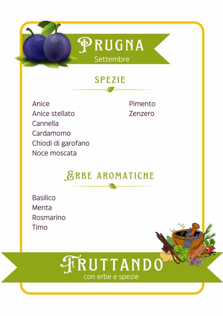 settembre fruttando prugna
